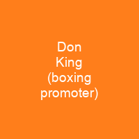 Don King (boxing promoter)