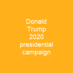 Donald Trump 2020 presidential campaign