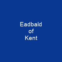 Eadbald of Kent