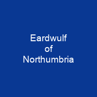 Eardwulf of Northumbria