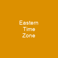 Eastern Time Zone