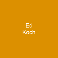 Ed Koch