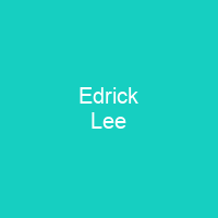 Edrick Lee