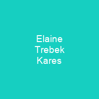 Elaine Trebek Kares
