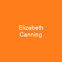 Elizabeth Canning