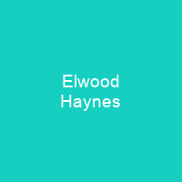 Elwood Haynes