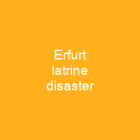Erfurt latrine disaster