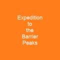 Expedition to the Barrier Peaks
