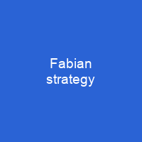 Fabian strategy