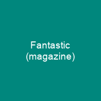Fantastic (magazine)