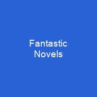 Fantastic Novels