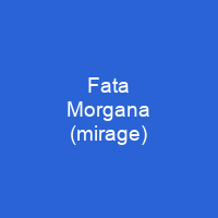 Fata Morgana (mirage)