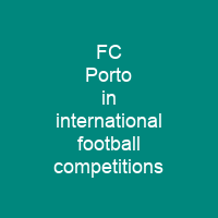 FC Porto in international football competitions