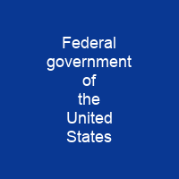 Federal government of the United States