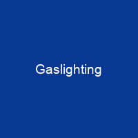 Gaslighting