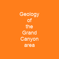 Geology of the Grand Canyon area