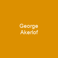 George Akerlof