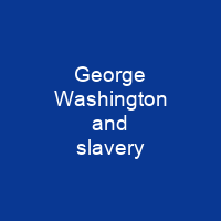 George Washington and slavery