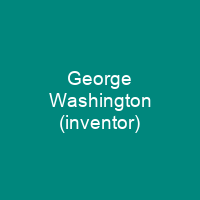 George Washington (inventor)