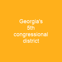 Georgia's 5th congressional district