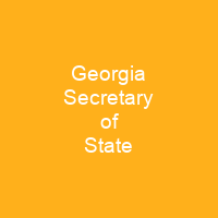 Georgia Secretary of State