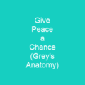 Give Peace a Chance (Grey's Anatomy)