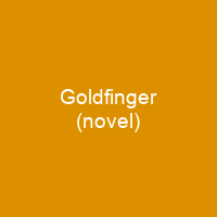 Goldfinger (novel)