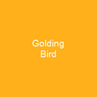 Golding Bird