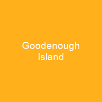 Goodenough Island