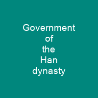 Government of the Han dynasty