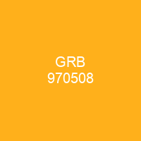 GRB 970508