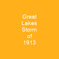 Great Lakes Storm of 1913