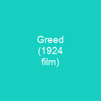 Greed (1924 film)