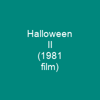 Halloween II (1981 film)