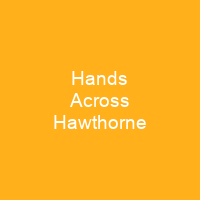 Hands Across Hawthorne