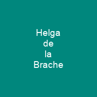 Helga de la Brache