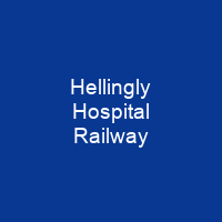 Hellingly Hospital Railway
