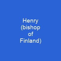 Henry (bishop of Finland)