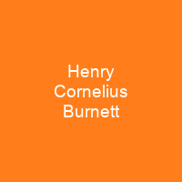 Henry Cornelius Burnett