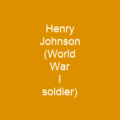 Henry Johnson (World War I soldier)