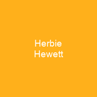 Herbie Hewett