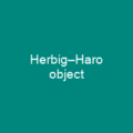 Herbig–Haro object
