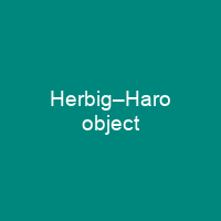Herbig–Haro object