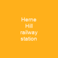 Herne Hill railway station