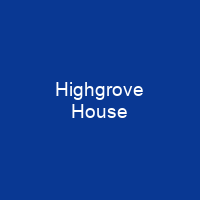 Highgrove House