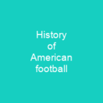 History of American football