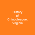 History of Chincoteague, Virginia