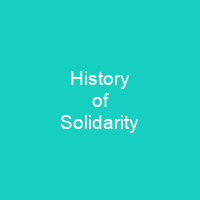 History of Solidarity