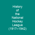 History of the Montreal Canadiens