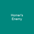 Homer's Enemy